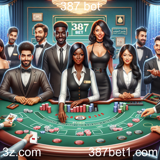 A Experiência Imersiva do Cassino Ao Vivo na '387 Bet'